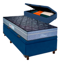 Ver imagem 1 de Cama Box Bau + Colchão Solteiro Molas Ensacadas Petrus Paropas