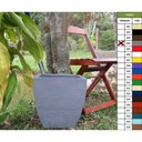 Ver imagem 1 de Vaso Planta 30x30 Moderno Trapézio Polietileno