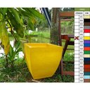 Ver imagem 1 de Vaso Planta 30x30 Moderno Trapézio Polietileno