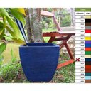Ver imagem 1 de Vaso Planta 30x30 Moderno Trapézio Polietileno