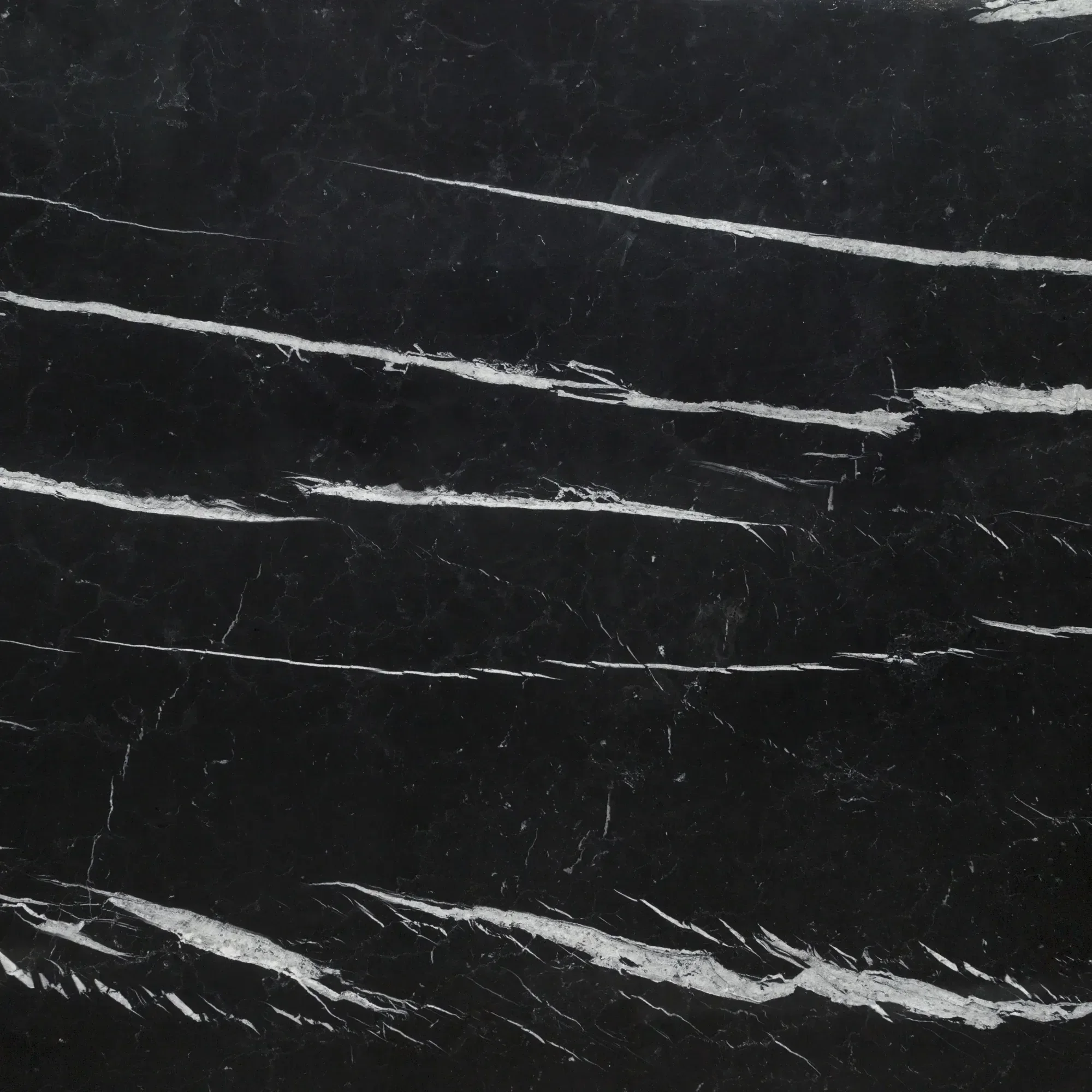 Mesa Lateral Monopé Roma Tampo Orgânico Nero Marquina - P - 42cm de Altura - 2