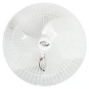 Ver imagem 1 de Ventilador Parede 60cm Bivolt 110v 220v 200w Industrial Turbo Turbão 3 Pás Vent New 611 Branco