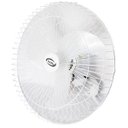 Ver imagem 3 de Ventilador Parede 60cm Bivolt 110v 220v 200w Industrial Turbo Turbão 3 Pás Vent New 611 Branco