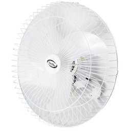 Ventilador Parede 60cm Bivolt 110v 220v 200w Industrial Turbo Turbão 3 Pás Vent New 611 Branco - 3