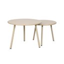 Ver imagem 6 de Mesa de Centro Redonda Noronha Fratini 60 Cm (largura) em Aço Cor Nude Área Externa