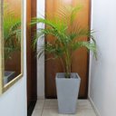 Ver imagem 1 de Vaso Planta 60x40 Trapézio Liso Polietileno - FERRUGEM 017