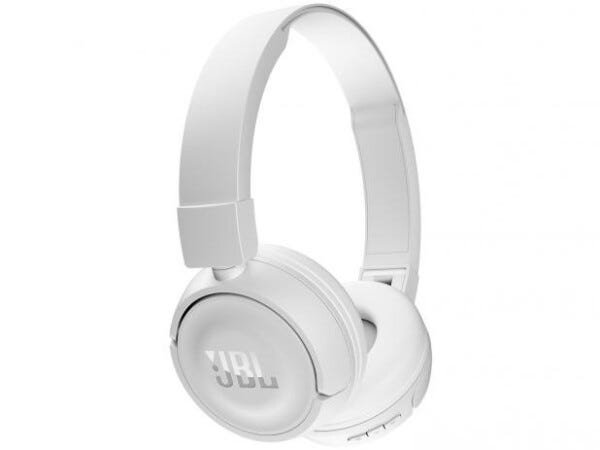 Fone de Ouvido Jbl Tune 500 Bt Headphone T500 On-Ear Bluetooth - Branco