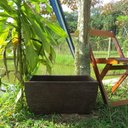 Ver imagem 3 de Kit 2 Vaso Planta 50x25 Jardineira Floreira Polietileno - MARROM CAFE 003