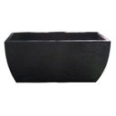 Ver imagem 1 de Kit 2 Vaso Planta 65x30 Jardineira Floreira Polietileno - MARROM MADEIRA 015