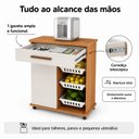 Ver mais imagens de Balcão Fruteira para Cozinha 1 Porta 1 Gaveta 3 Cestos Goiânia Espresso Móveis