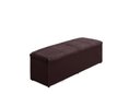Ver imagem 1 de Calçadeira Baú Raissa 100 cm Suede Bordô Escuro