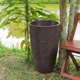 Vaso Planta 65x40 Oval Moderno Polietileno - 2
