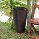 Ver imagem 2 de Vaso Planta 65x40 Oval Moderno Polietileno