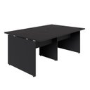 Ver imagem 2 de Plataforma de Trabalho 4 Lugares 1,80m X 1,20m Pé Painel F5 Cor:preto