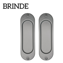 Kit Porta de Correr Fundo Primer 0,90x210 + Trilho Branco - 5