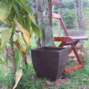 Ver imagem 2 de Vaso Planta 30x30 Moderno Trapézio Polietileno