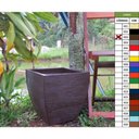 Ver imagem 1 de Vaso Planta 30x30 Moderno Trapézio Polietileno