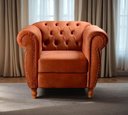 Ver imagem 1 de Sofá Nobreza Poltrona Chesterfield Vintage Retrô Clássico