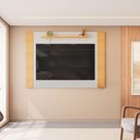 Ver imagem 2 de Painel para TV Peter 65" 150cm MDF-MDP Amadeirado DJ Móveis