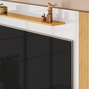 Ver imagem 3 de Painel para TV Peter 65" 150cm MDF-MDP Amadeirado DJ Móveis
