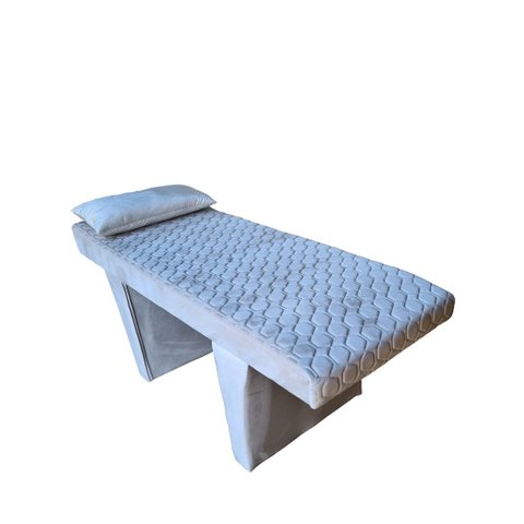 Maca Estética Capitonê matelassê reta SLK Decor Bege