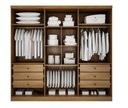 Ver imagem 2 de Guarda Roupa Casal Royal 6 Gavetas com Espelho Novo Horizonte Cumaru