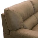 Ver imagem 6 de Sofá 3 Lugares para Sala de Estar 230cm Boston F04 Nobuck Marrom - Lyam Decor
