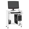 Mesa para Computador Escrivaninha Basic Elo Branca - 1