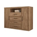 Ver imagem 1 de Cômoda Havana Master 2 Portas 4 Gavetas Atacama Santos Andirá