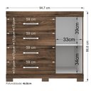 Ver imagem 4 de Cômoda Sapateira Plus 4 Gavetas com Pés Demolição