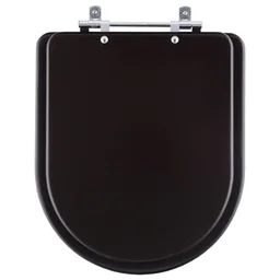 Assento Sanitário Lk Marrom Fosco Para Vaso Deca - 1