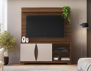 Ver imagem 1 de Home União para TV até 56" JCM Movelaria - Avelã/Off