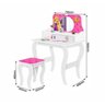 Penteadeira com Banqueta Infantil Princesa Branca/Rosa - 4