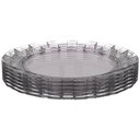 Ver imagem 2 de 36 Pratos Médios Plástico Transparente Eventos Servir Lanches Sobremesas Crippa