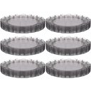 Ver imagem 1 de 36 Pratos Médios Plástico Transparente Eventos Servir Lanches Sobremesas Crippa