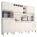 Ver imagem 1 de Kit Cozinha 12 Portas Ágata Valdemóveis Branco