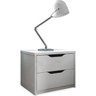 Mesa de Cabeceira Conect 02 Gav Branco 308966 - 1