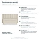 Ver imagem 4 de Kit Smart com Cômoda Bend Principal Incolar Luna Metal Dourado