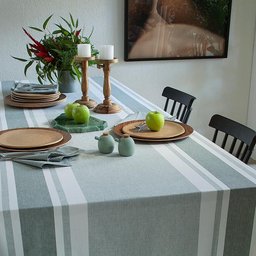 Toalha para Mesa Retangular 8 Lugares Buddemeyer Lush em 100 Algodão 160 x 270 cm - 1