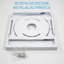 Ver imagem 4 de Painel Plafon LED 22W Luminária Sobrepor 20x20cm Branco Quente 3000K St1039
