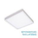 Ver imagem 3 de Kit 2x Painel Plafon LED 22W Luminária Sobrepor 20x20cm Branco Quente 3000K St1039