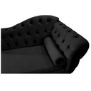 Ver imagem 7 de Divã Recamier Juliana Lado Esquerdo 120 Cm Linho Preto - Amarena Móveis