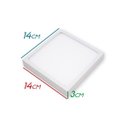 Ver imagem 2 de Kit 10X Painel Plafon LED 15W Luminária Sobrepor 14x14cm Branco Quente 3000k ST1043