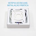 Ver imagem 4 de Kit 3x Painel Plafon LED 8W Luminária Sobrepor 9x9cm Branco Frio 6000K St1044