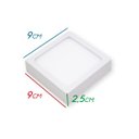 Ver imagem 2 de Kit 10x Painel Plafon LED 8W Luminária Sobrepor 9x9cm Branco Frio 6000K St1044