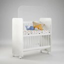 Ver imagem 3 de Mini Berço Moisés Peternella com Colchão Branco