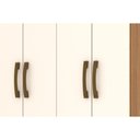 Ver imagem 5 de Guarda Roupa 4 Portas de Abrir e 2 Gavetas Briz BS02 Castanho - Henn