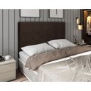 Ver imagem 2 de Cabeceira Casal Cama Box 140cm Slim - Élpis Móveis - Suede