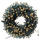 Ver imagem 1 de 5 Cordão Luminoso Led Pisca Pisca 8 Funções 200 Leds Taschibra 110v 3000k Luz Quente