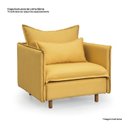 Ver imagem 4 de Capas Poltrona Sôma CabeCasa MadeiraOriginals Amarelo/Mostarda